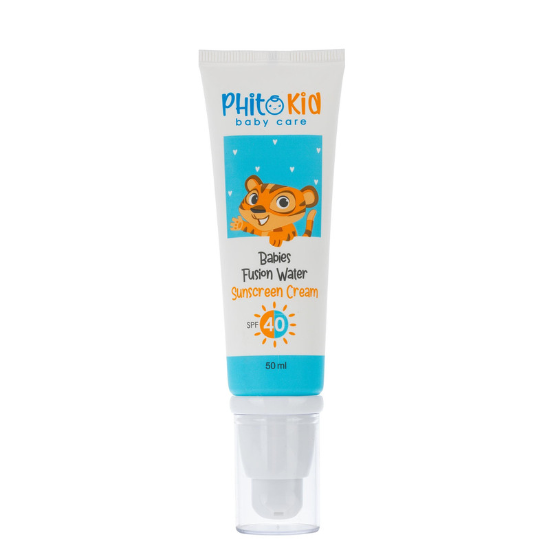 کرم ضدآفتاب کودک فیتوکید مدل فیوژن واتر SPF 40 حجم 50 میلی لیتر
