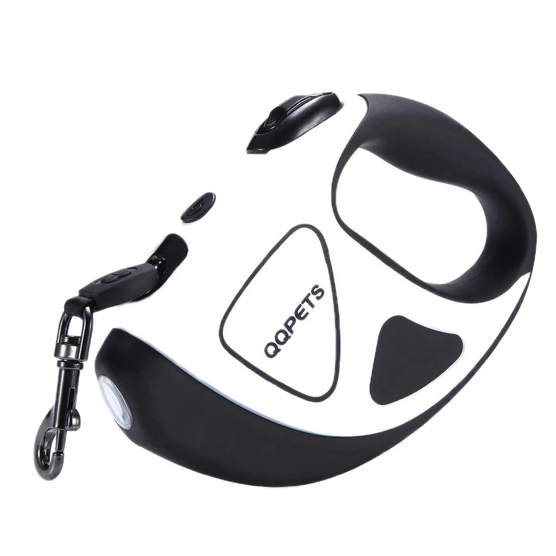 بند قلاده سگ کیو کیو پت مدل lks2030-blackwhite