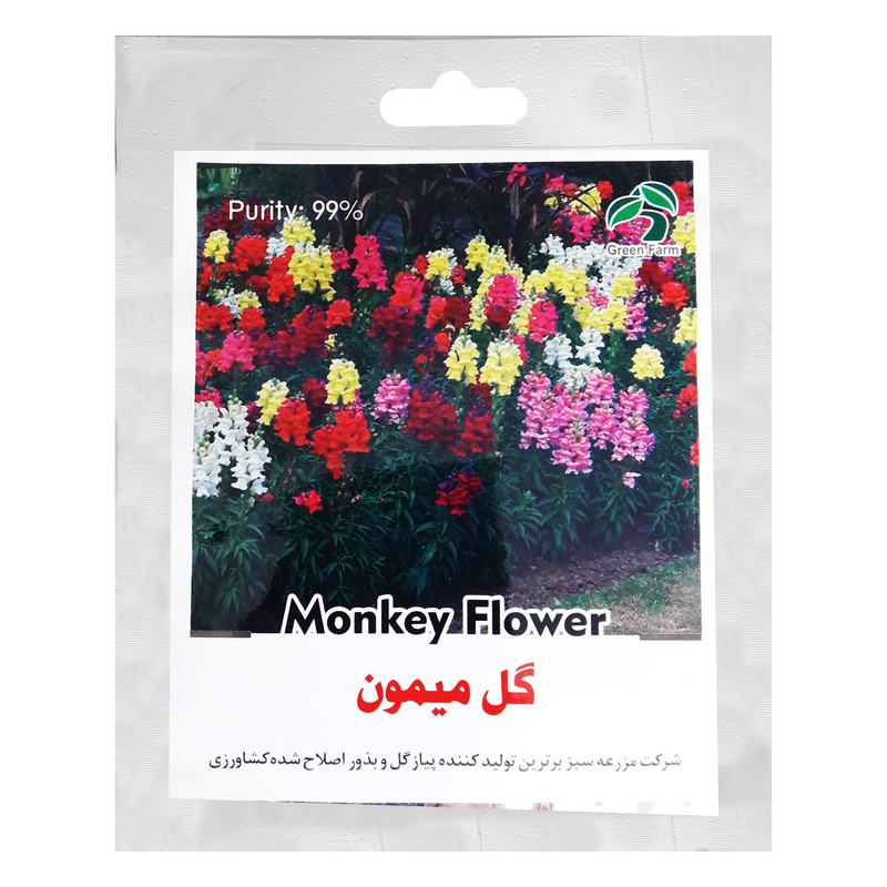 بذر گل میمون گرین فارم کد 33