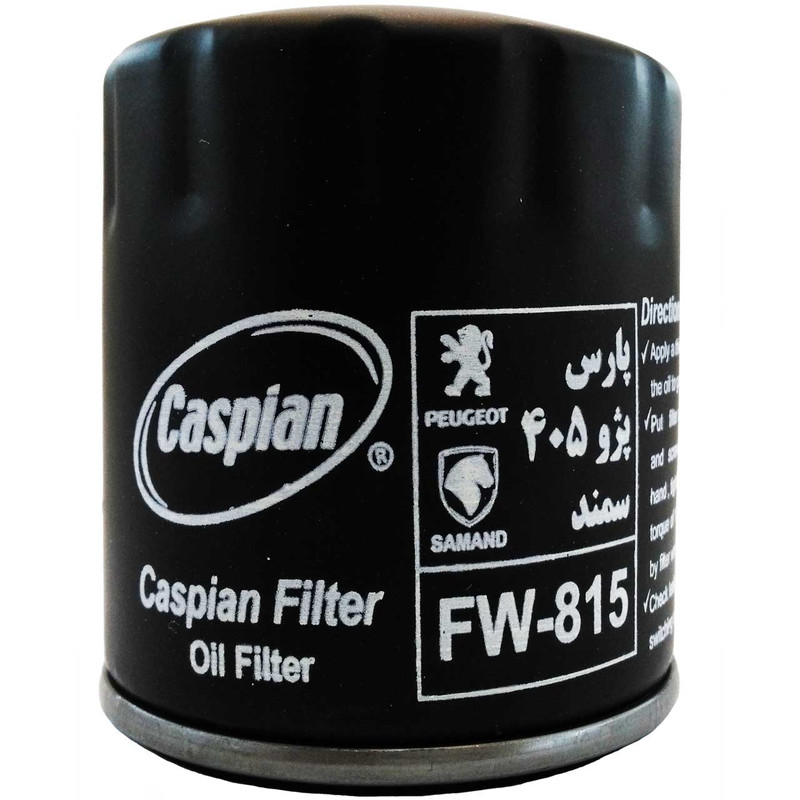 فیلتر روغن خودرو کاسپین مدل FW-815 مناسب برای سمند