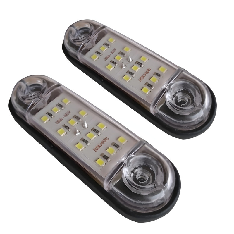 چراغ خطر بغل خودرو مدل L-202-12v بسته ۲عددی