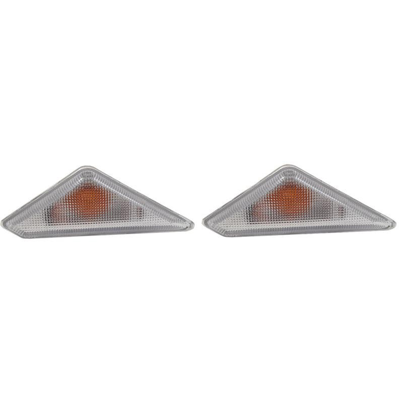 چراغ راهنما گلگیر خودرو چیکال مدل P-414-WHT  مناسب برای ساینا بسته 2 عددی