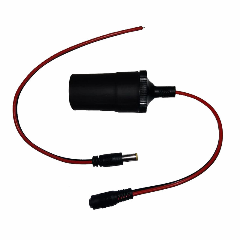 رابط فیش آداپتوری به سوکت مادگی فندکی مدل M-112