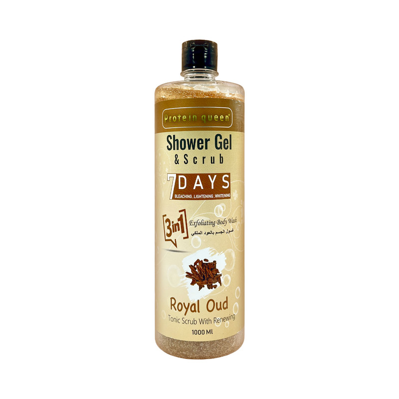 شامپو بدن پروتئین کوئین مدل  Royal Oud حجم 1000 میلی لیتر