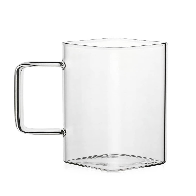 لیوان یاکوت مدل مربع دسته رنگی کد 1369n 10