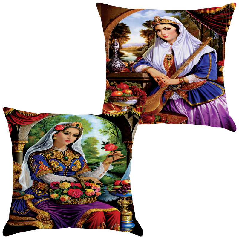 کاور کوسن مدل C21-10327-328 مجموعه 2 عددی
