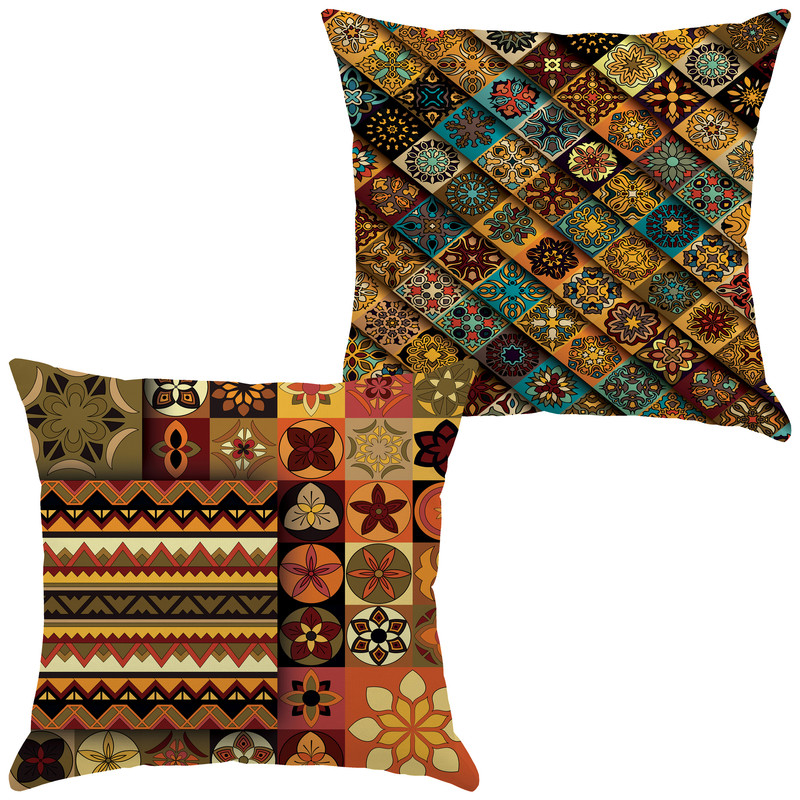 کاور کوسن مدل C21-10524-531 مجموعه 2 عددی