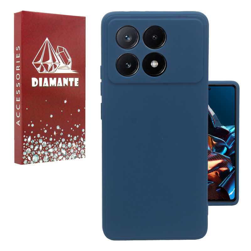 کاور دیامانته مدل Sili2 Ros مناسب برای گوشی موبایل شیائومی Poco X6 Pro