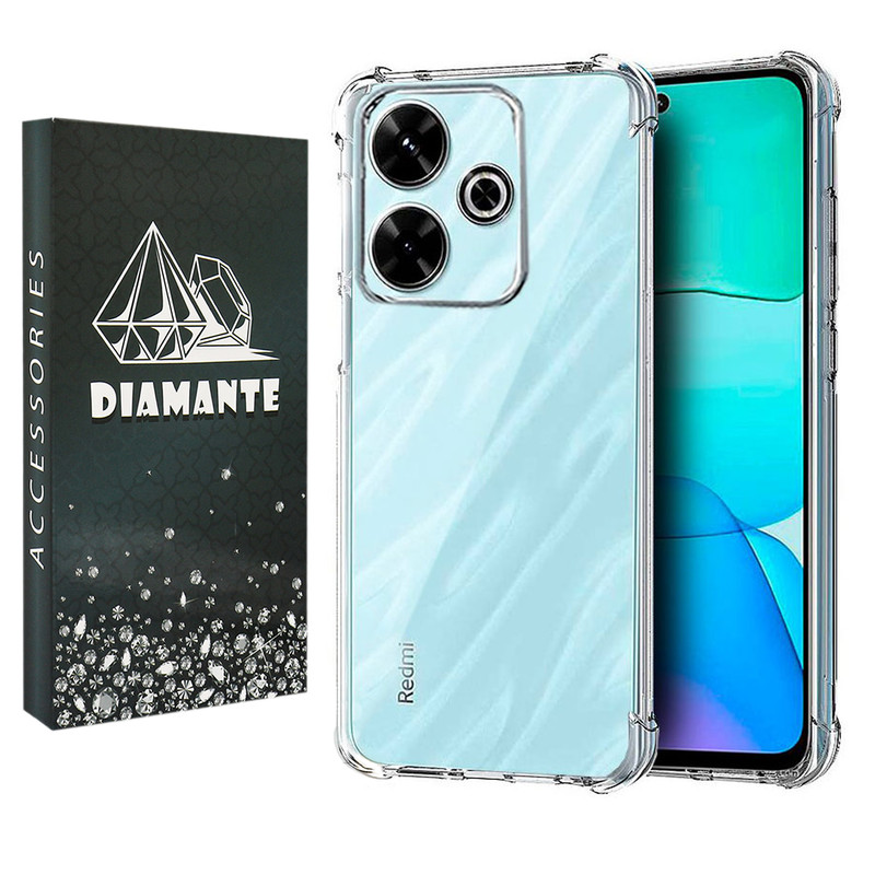کاور دیامانته مدل Bianco Navy مناسب برای گوشی موبایل شیائومی Redmi 13X