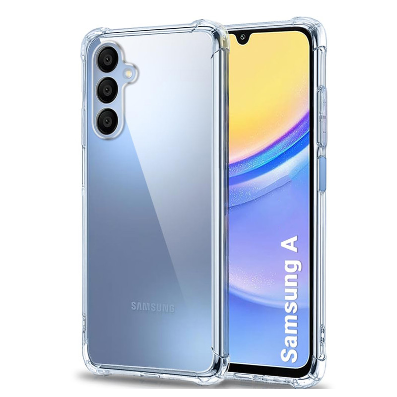 کاور مدل شفاف مناسب برای گوشی موبایل سامسونگ Galaxy A16