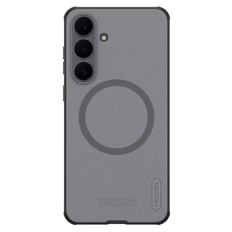 کاور نیلکین مدل Super Frosted Shield Pro Clear Magnetic MagSafe مناسب برای گوشی موبایل سامسونگ Galaxy S25 FE