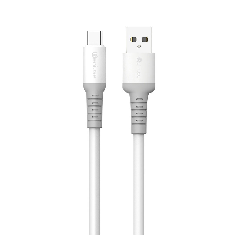 کابل تبدیل USB به USB-C بنیوس مدل BE-CA12 طول 1 متر