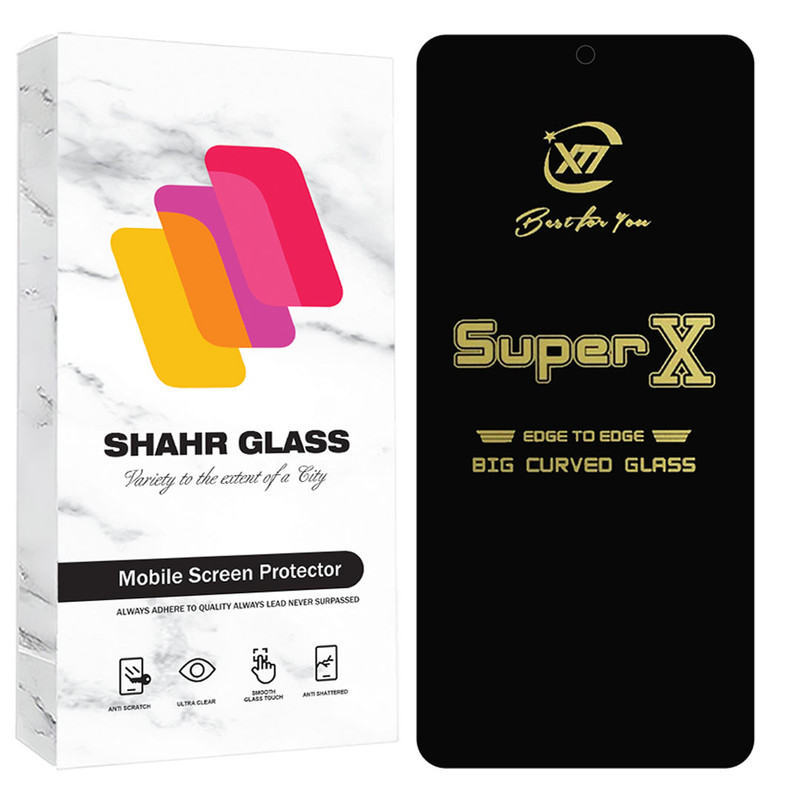 محافظ صفحه نمایش شهر گلس مدل SUPXS20 مناسب برای گوشی موبایل شیائومی Poco X6 Pro 5G