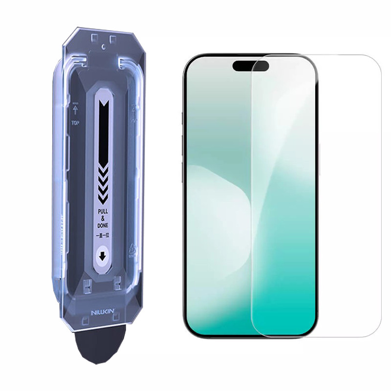 محافظ صفحه نمایش نیلکین مدل H Plus Pro Anti Reflex مناسب برای گوشی موبایل اپل iPhone 17 Pro Max به همراه کیت نصب
