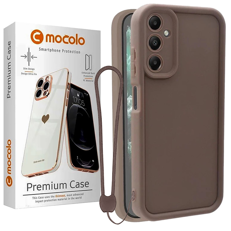 کاور موکولو مدل Silicone Puffer Strap مناسب برای گوشی موبایل سامسونگ Galaxy A53 5G / A53 4G به همراه بند آویز
