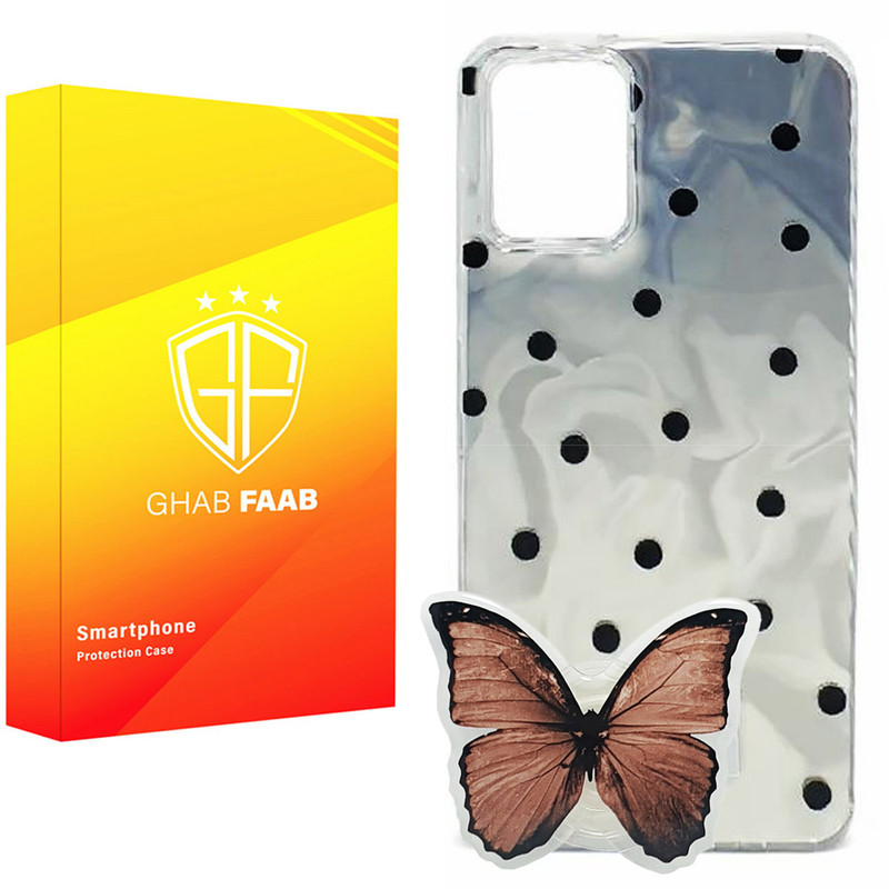 کاور قاب فاب مدل دخترانه سوکول مناسب برای گوشی موبایل سامسونگ Galaxy A16 / Galaxy A16 4G / Galaxy A16 5G به همراه پاپ سوکت