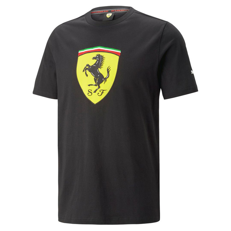 تی‌شرت ورزشی آستین کوتاه مردانه پوما مدل Ferrari Race Big shield Tee کد 53817501