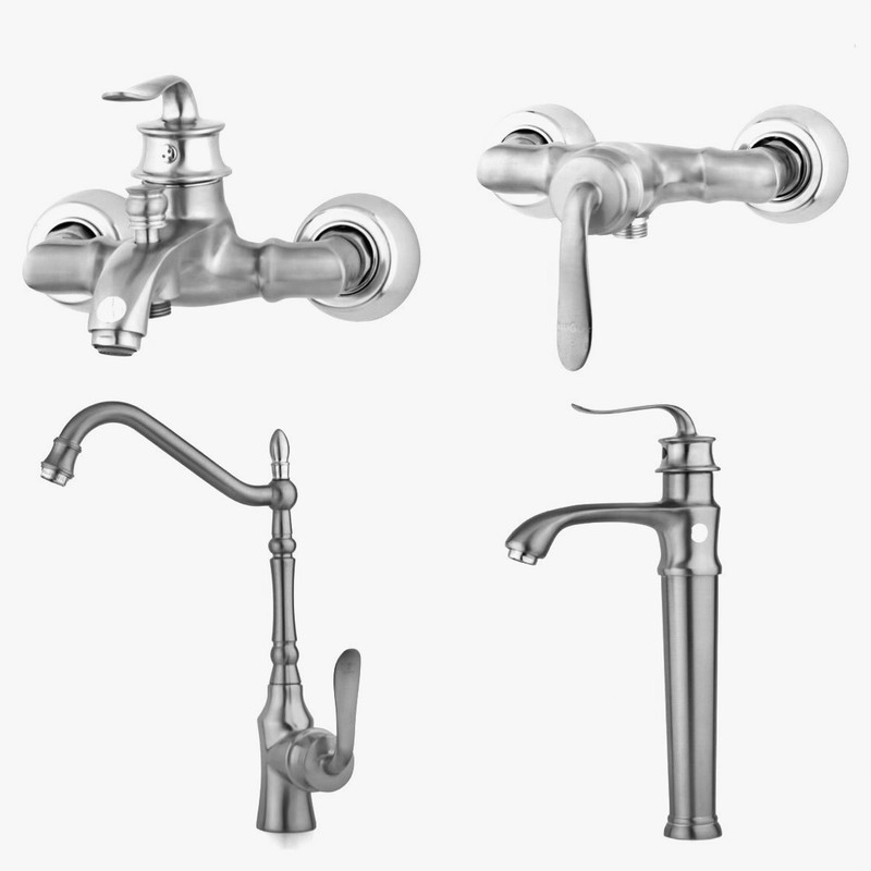ست شیرآلات مارگاریت مدل هوگو مجموعه 4 عددی